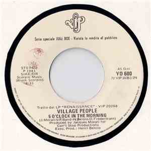 Village People / De Electronica's - 5 O'Clock In The Morning / Il Ballo Del ...