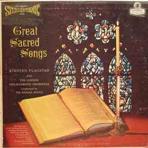 Kirsten Flagstad With The London Philharmonic Orchestra Conducted By Sir Ad ...