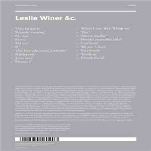 Leslie Winer - &c.