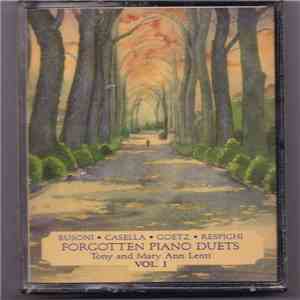 Tony, Mary Ann Lenti - Forgotten Piano Duets, Vol. 1