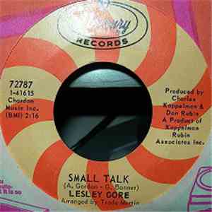 Lesley Gore - Small Talk / Say What You See