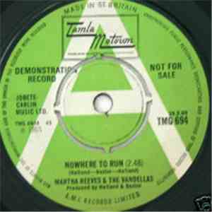 Martha And The Vandellas - Nowhere To Run