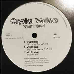 Crystal Waters - What I Need