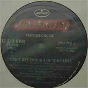 Peoples Choice - Can't Get Enough Of Your Love