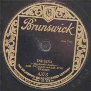 Red Nichols And His Five Pennies - Indiana / Dinah