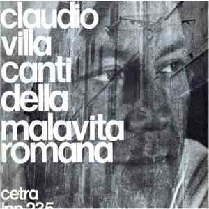 Claudio Villa - I Canti Della Malavita Romana