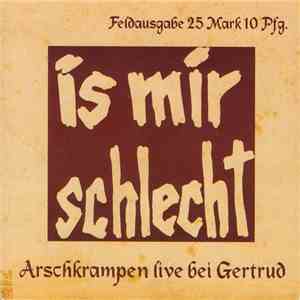 Dietmar Wischmeyer - Is Mir Schlecht - Arschkrampen Live Bei Gertrud (Feldausgabe)