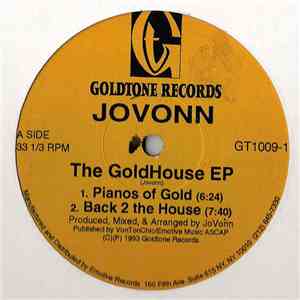 Jovonn - The Goldhouse EP