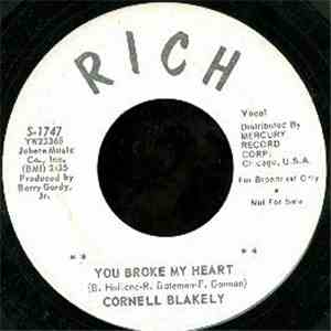 Cornell Blakely - Don't Do It / You Broke My Heart