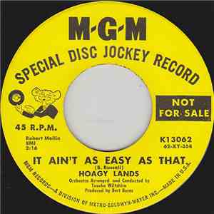 Hoagy Lands - It Ain't As Easy As That / Goodnight, Irene