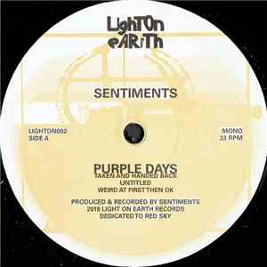 Sentiments - Purple Days