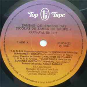 Various - Sambas-De-Enredo Das Escolas De Samba Do Grupo 1