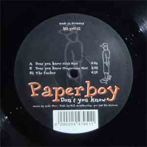 Paperboy - Don't You Know