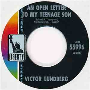 Victor Lundberg - An Open Letter To My Teenage Son