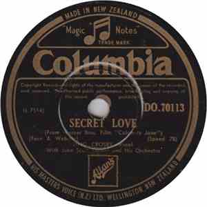 Bing Crosby With John Scott Trotter And His Orchestra - Secret Love / Liebc ...
