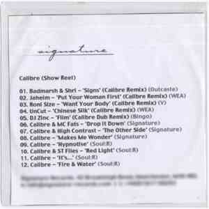 Calibre - Show Reel