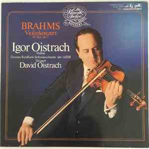 David Oistrach, Igor Oistrach, Brahms, Grosses Rundfunksinfonie Orchester D ...