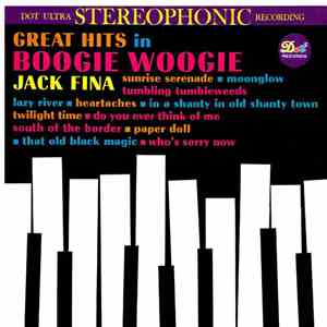 Jack Fina - Great Hits In Boogie Woogie