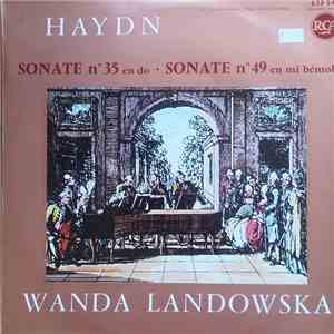 Haydn, Wanda Landowska - Sonate N° 35 En Do - Sonate N° 49 En Mi Bémol