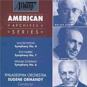 Walter Piston, Roy Harris, William Schuman, Philadelphia Orchestra, Eugene ...