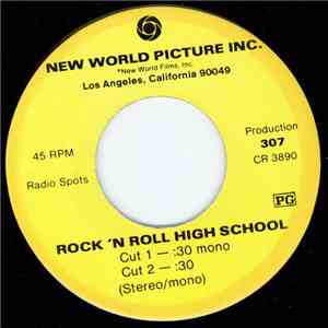 Ramones - Rock 'N Roll High School Radio Spots