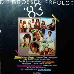 Various - Die Grossen Erfolge '83