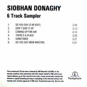 Siobhan Donaghy - 6 Track Sampler
