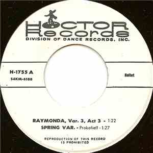 Unknown Artist - Raymonda, Var. 3, Act 3