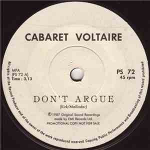 Cabaret Voltaire - Don't Argue