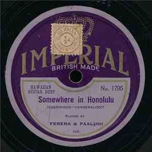 Ferera & Paaluhi - Somewhere In Hawaii / Lonely Hawaii