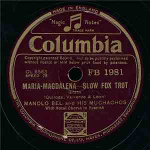 Manolo Bel And His Muchachos - Maria-Magdalena / Trinia