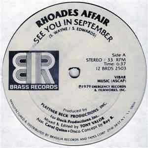 Rhoades Affair - See You In September