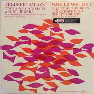 Frederic Balazs, Walter Mourant - Two Dances For Flute And Orchestra / Wall ...