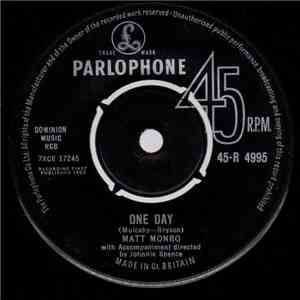 Matt Monro - One Day