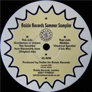 The Gentlemen Of Leisure / Mushka - Raisin Records Summer Sampler